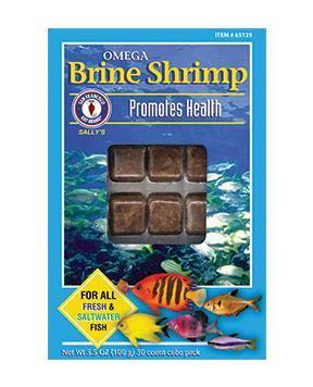 San Fransisco Bay Omega Brine Shrimp Cube 3.5oz