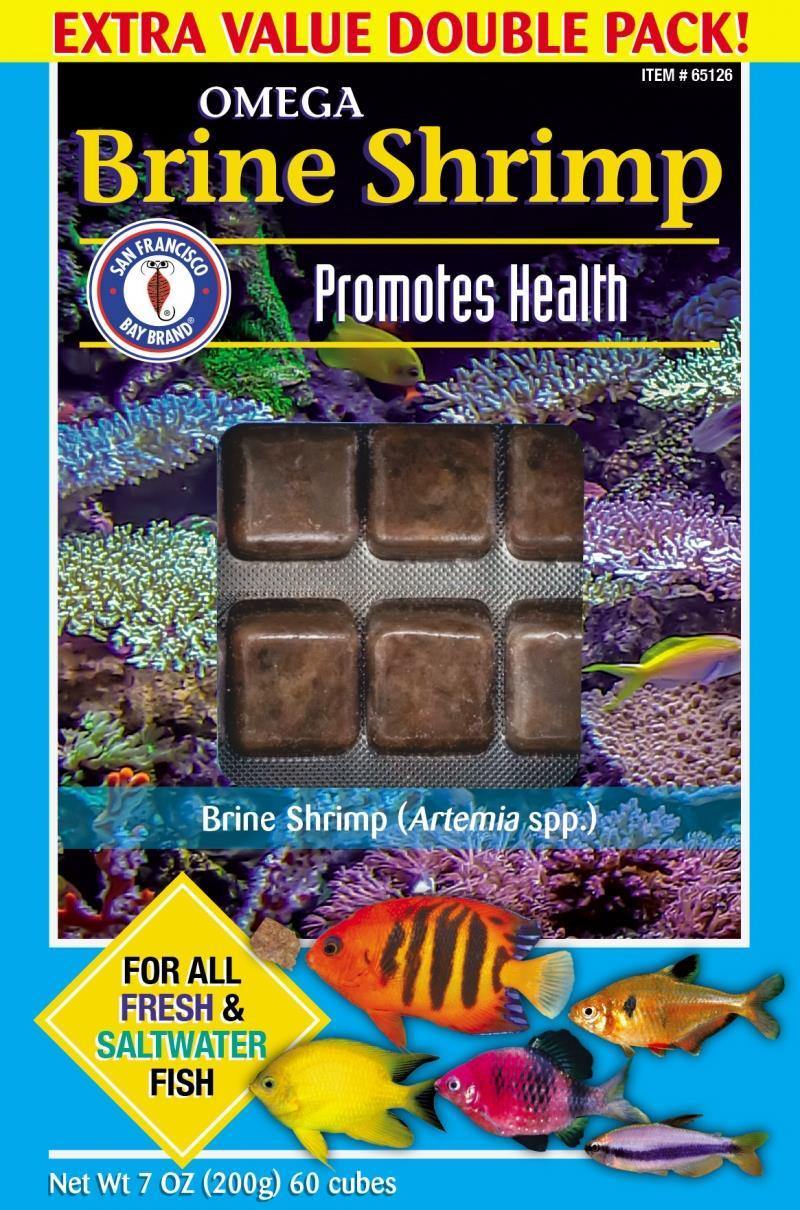 San Fransisco Bay Omega Brine Shrimp Cubes 7oz