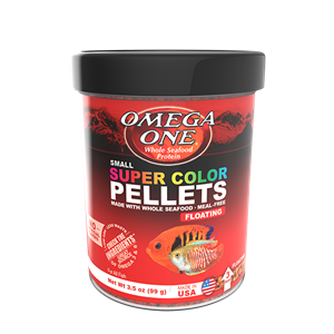 Omega One Small Floating Super Color Pellets 184g