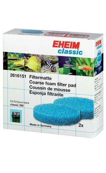 Eheim Coarse Foam Filter Pads Classic 350 - 2-Pack