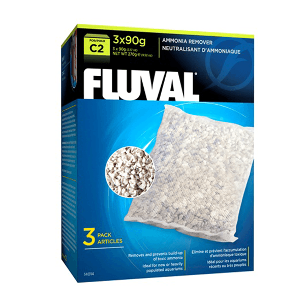 Fluval C2 Ammonia Remover - 3 Pack