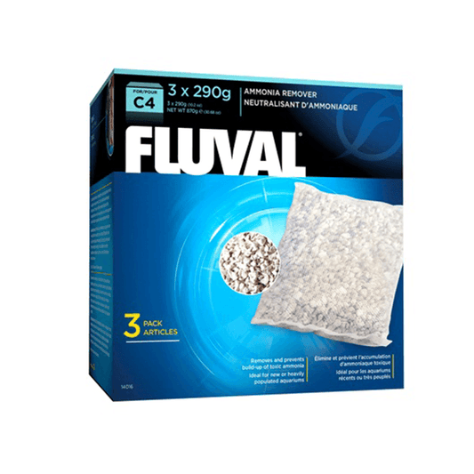 Fluval C4 Ammonia Remover - 3 Pack