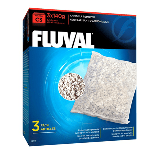 Fluval C3 Ammonia Remover - 3 Pack