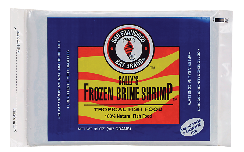 San Fransisco Bay Frozen Brine Shrimp Flat 320z