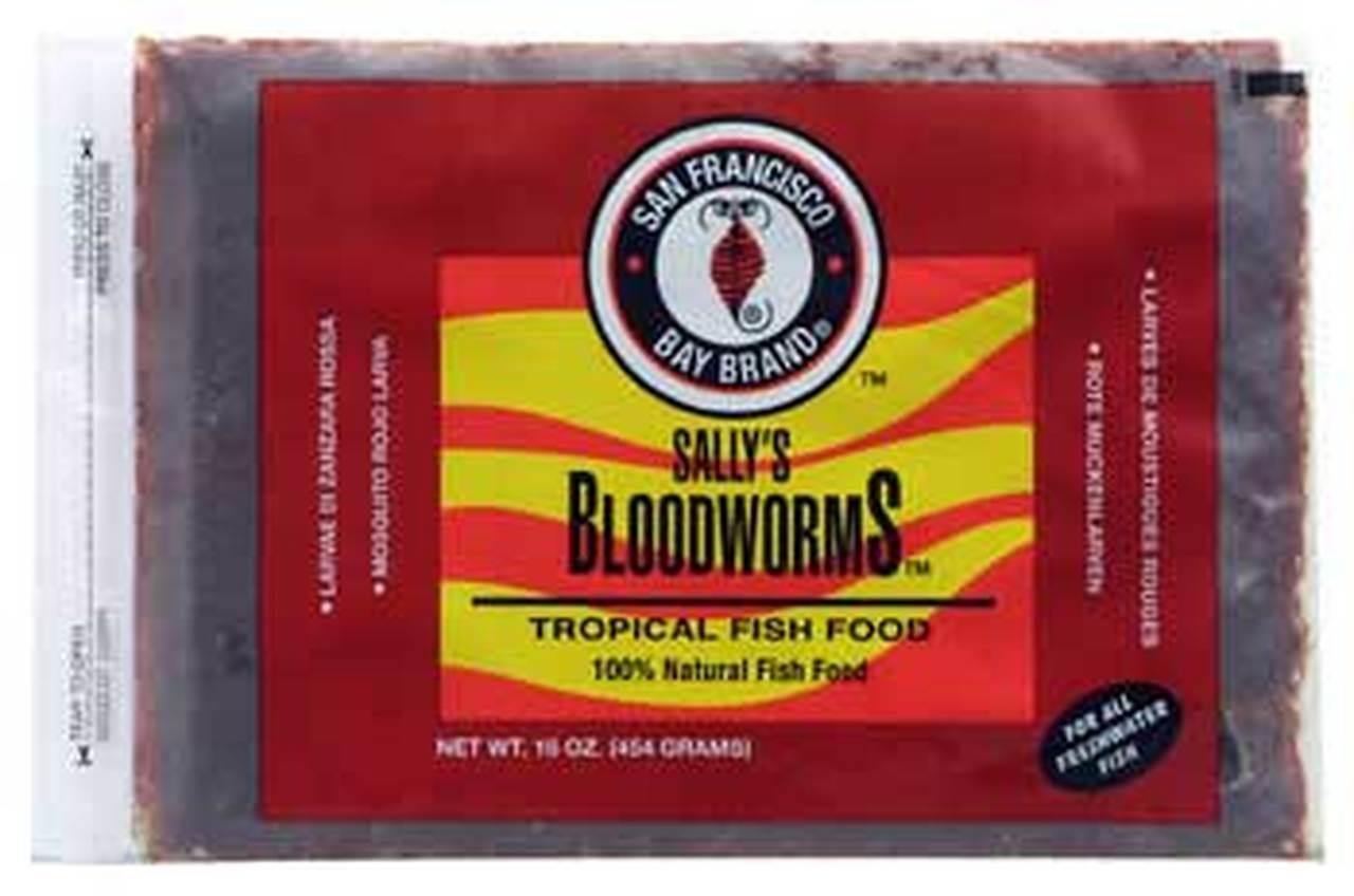 San Fransisco Frozen Blood Worms Flat 16oz