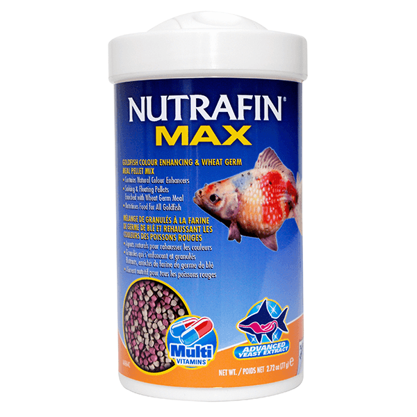 Nutrafin Max Goldfish Colour Enhancing & Wheat Germ Meal Pellet Mix