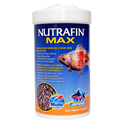 Nutrafin Max Goldfish Colour Enhancing & Wheat Germ Meal Pellet Mix