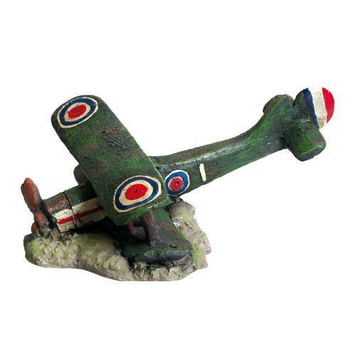 Underwater Treasures Bi-Plane Aqua Ornament