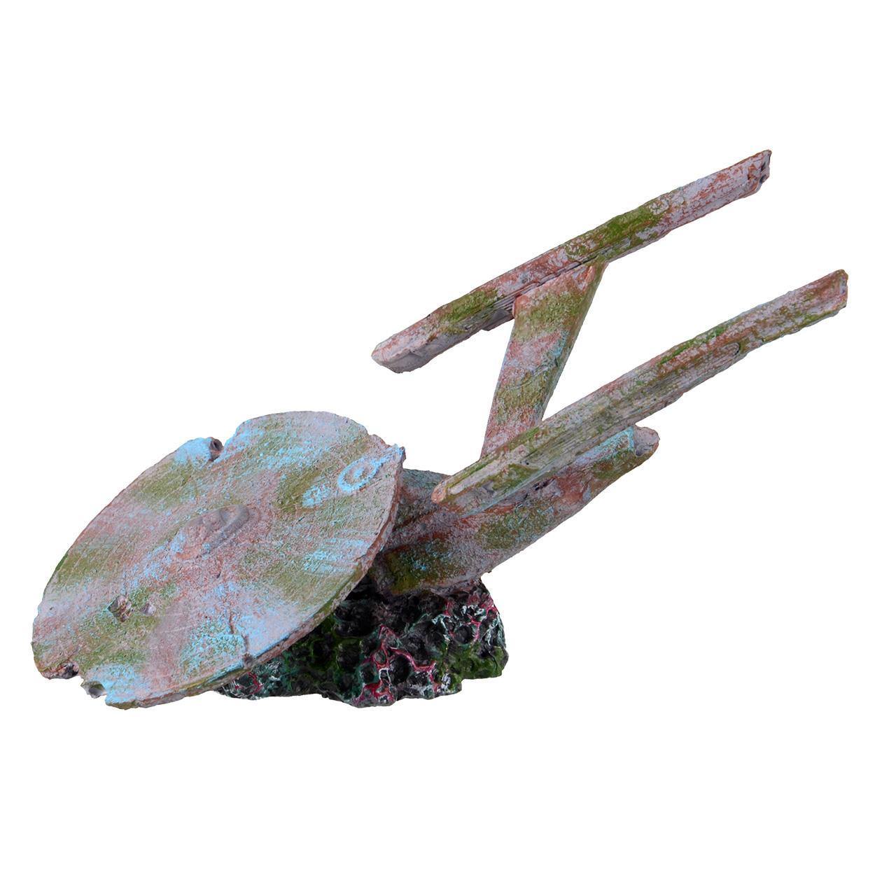 Underwater Treasures Sunken Spaceship Small