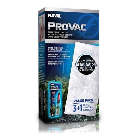 Fluval ProVac Dual Density Filter Pad - 4 Pack