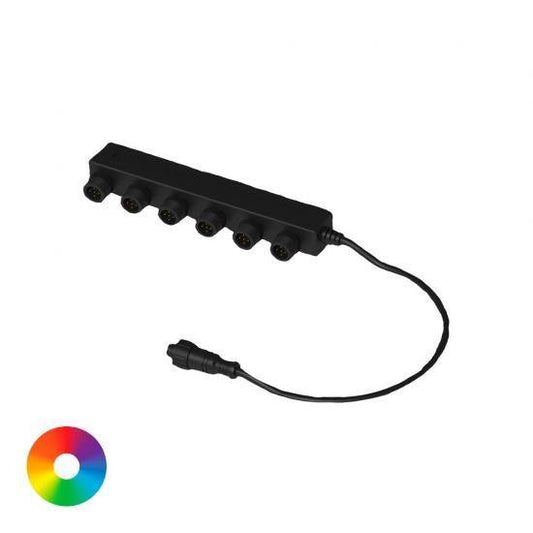 Aquascape 6-Way Color-Changing Light Splitter