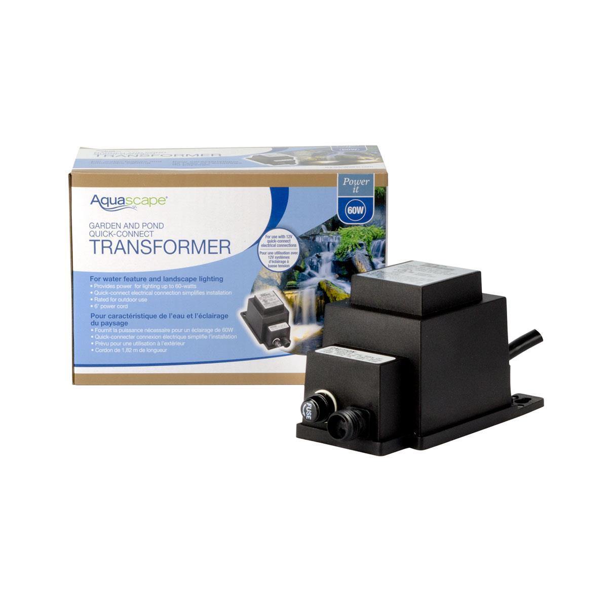 Aquascape Garden & Pond Quick Connect Transformer - 60 W