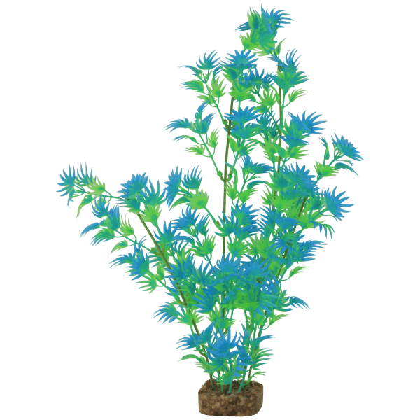 Tetra GloFish X-Large Green/Blue Plant