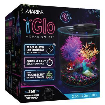 Marina iGlo Aquarium Kit - 2.65 Gal