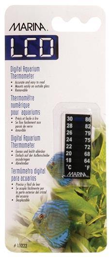 Marina LCD Thermometer - Tank Pets