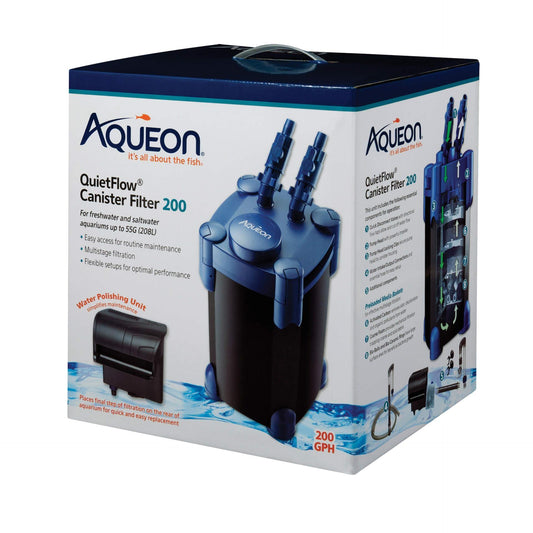 Aqueon QuietFlow Canister Filter - Tank Pets