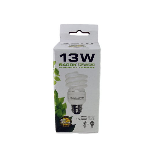 Sunblaster CFL Bulb - 13W 6400K