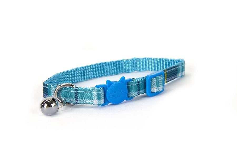 Simon's Breakaway Collar - Bright Grid - Tank Pets