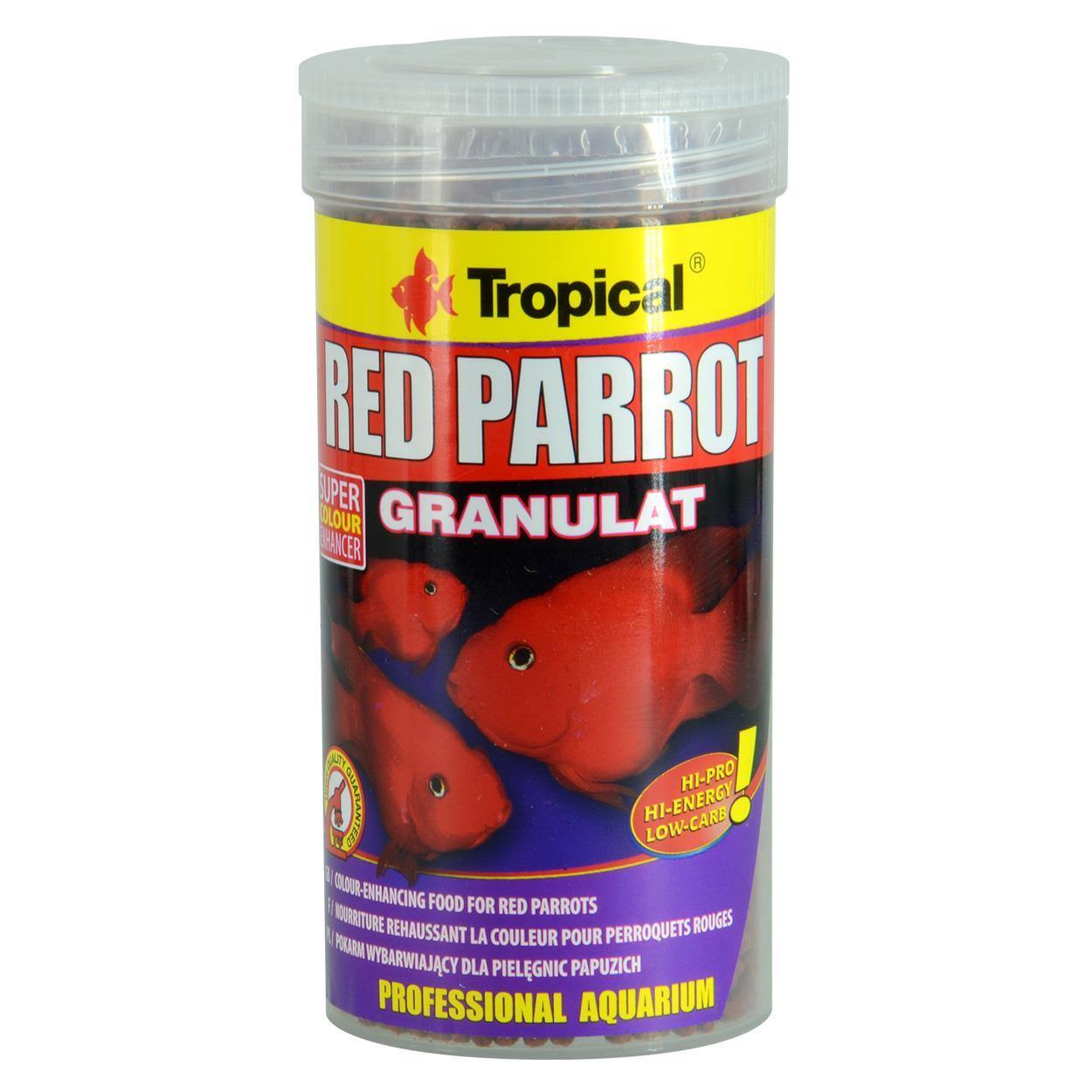 Tropical Red Parrot Granulat - Tank Pets