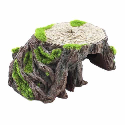 Penn Plax Aqua-Floras Tree Stump Ornament