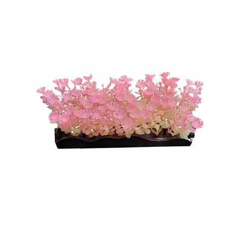 Penn Plax Aqua-Scaping Glow Bunch Plant - Pink