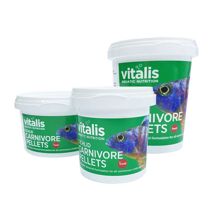 Vitalis Cichlid Carnivore Pellets 140g