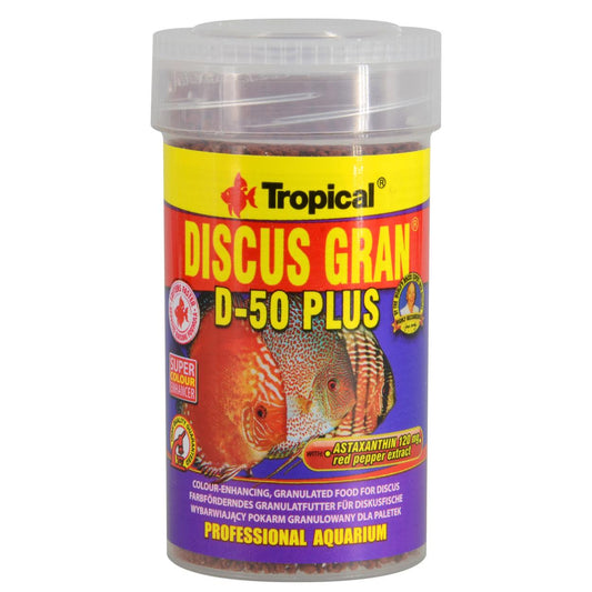 Tropical Discus Gran D-50 Plus Sinking Granules 44g