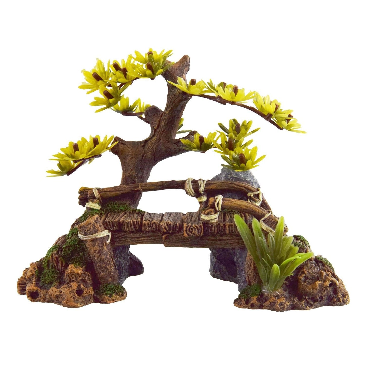 Underwater Treasures Bonsai Bridge Ornament