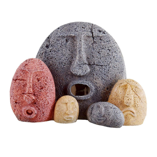 Underwater Treasures Stone Face Family Ornament