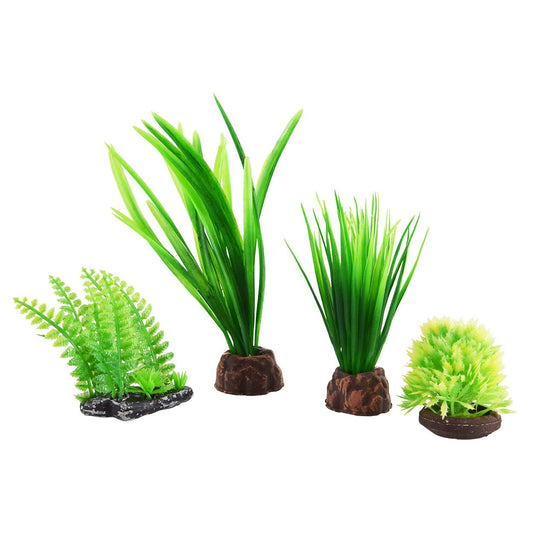 Underwater Treasures Foreground Plant Set - Green