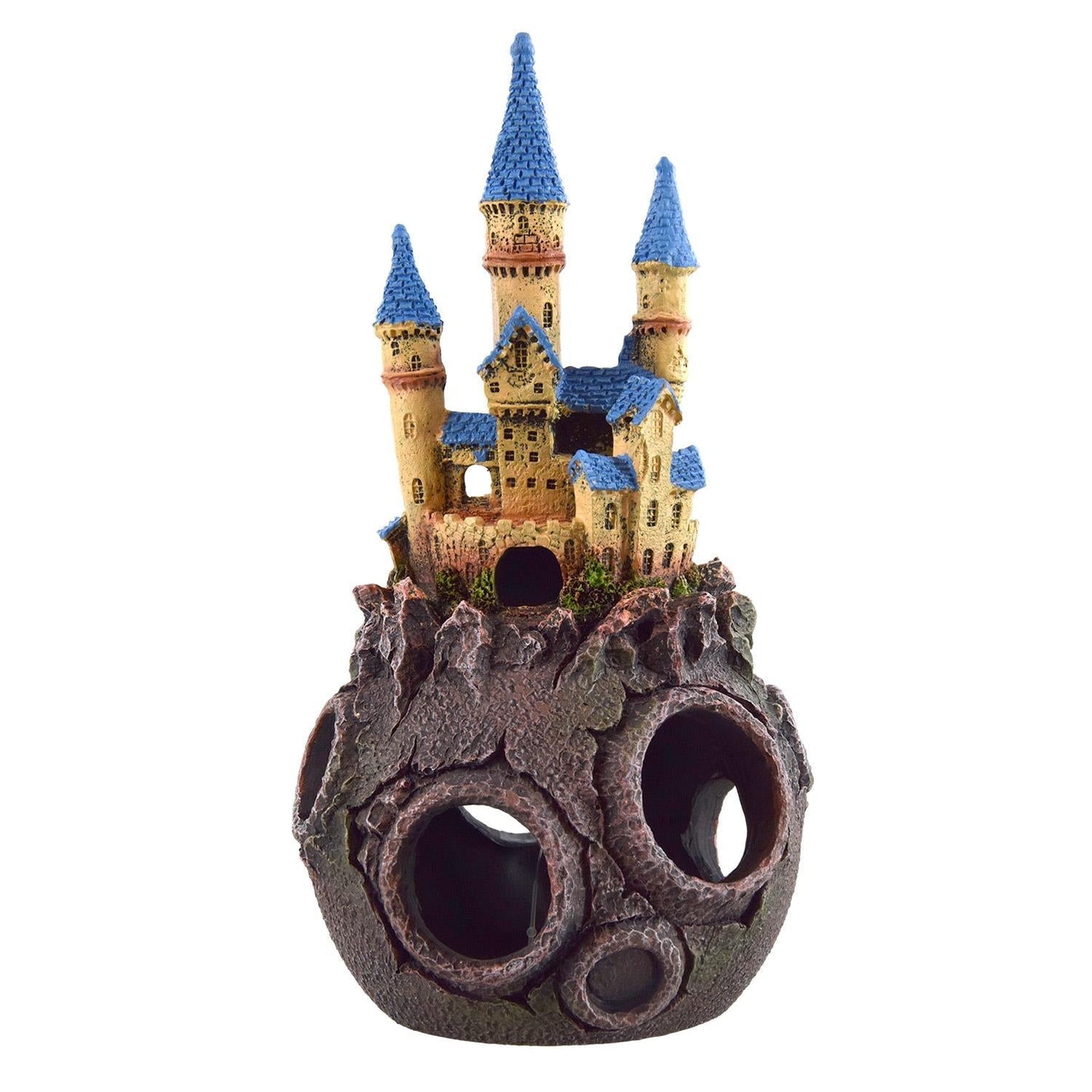 Underwater Treasures Castle On Orb Ornament