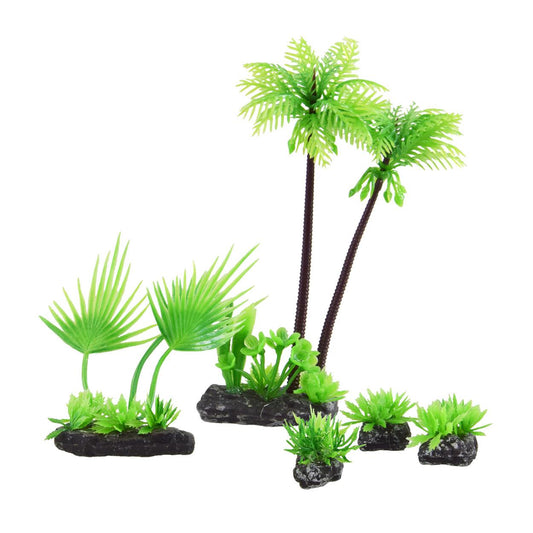 Underwater Treasures Artificial Plants - Foreground Plant Set - Coco