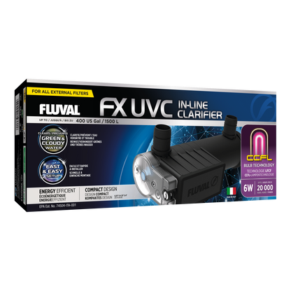 Fluval FX UVC In Line Clarifier